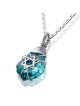 Crystal Postmodern Star of David Necklace